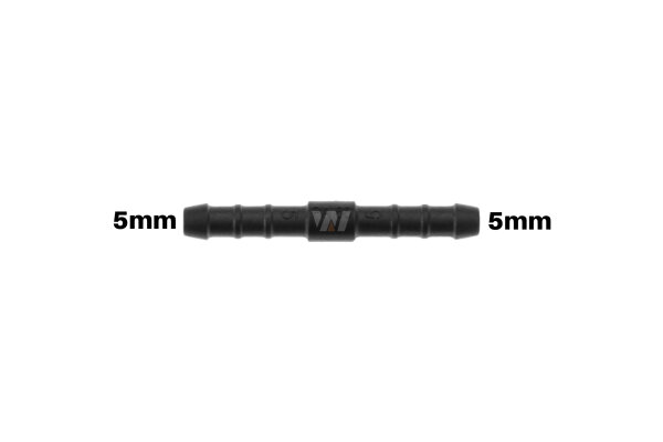 WamSter® I Schlauchverbinder Pipe Connector 5mm Durchmesser
