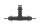 WamSter® T Schlauchverbinder Pipe Connector 3mm Durchmesser