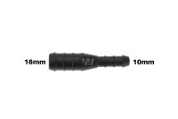 WamSter® I Schlauchverbinder Pipe Connector reduziert 16mm 10mm Durchmesser