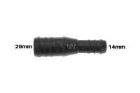 WamSter® I Schlauchverbinder Pipe Connector reduziert 20mm 14mm Durchmesser