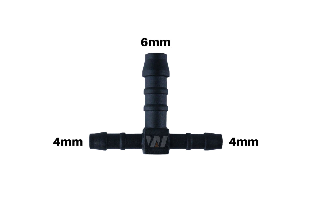 L 90° Schlauchverbinder Pipe Connector Reduziert 14mm 12mm Durchmesser