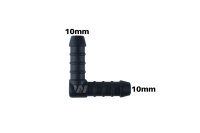 WamSter® L 90° Schlauchverbinder Pipe Connector 10mm Durchmesser