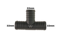 WamSter® T Schlauchverbinder Pipe Connector 32mm Durchmesser