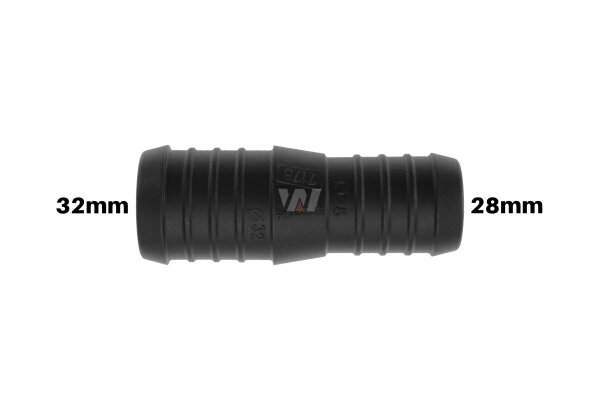 WamSter® I Schlauchverbinder Pipe Connector reduziert 32mm 28mm Durchmesser